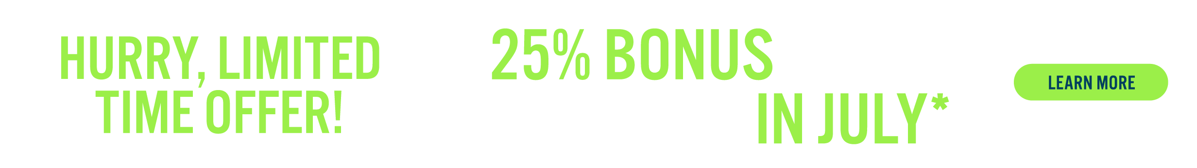 50% off fitting with club purchase